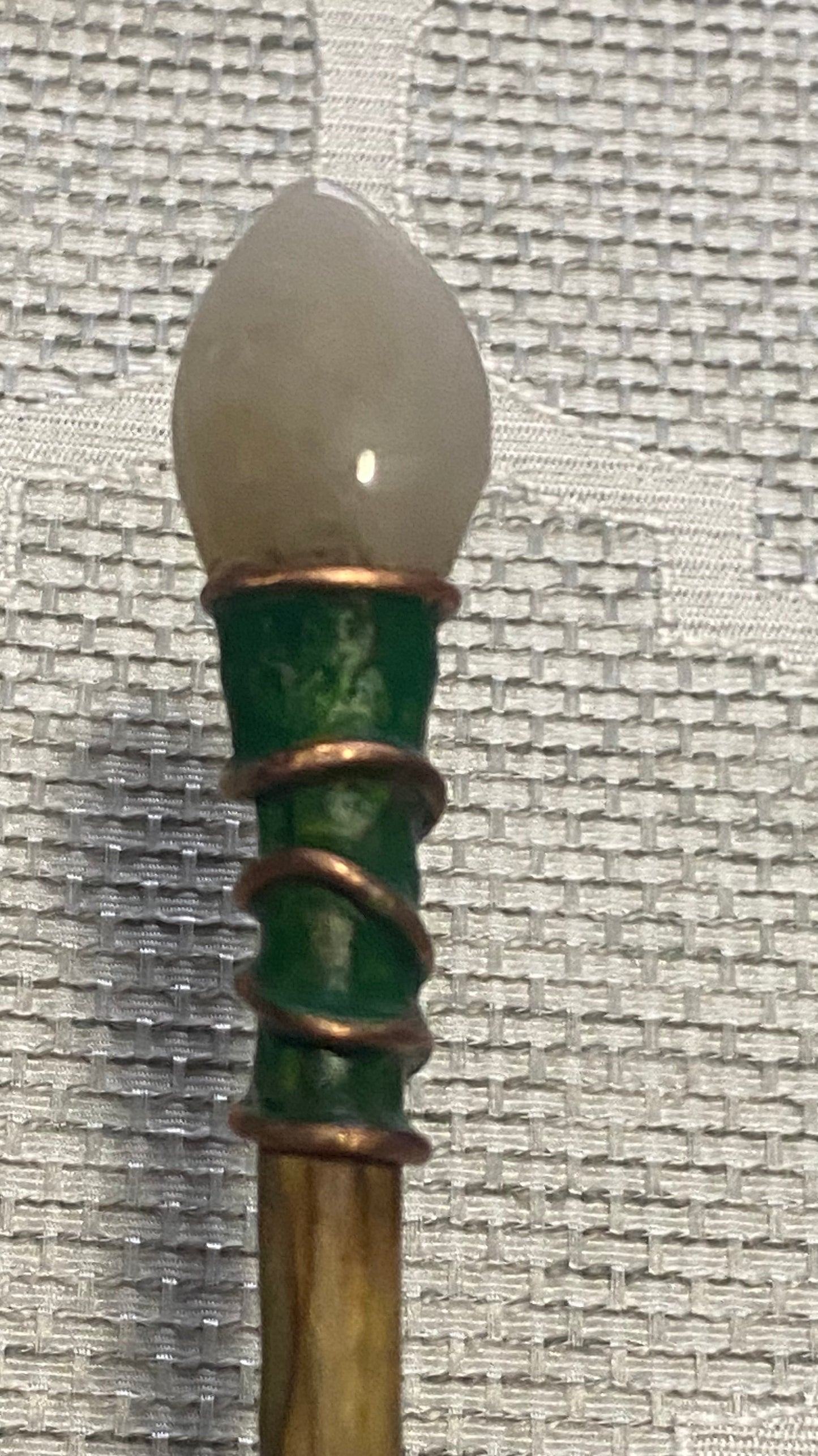 Mystical wand hand crafted quartz stone